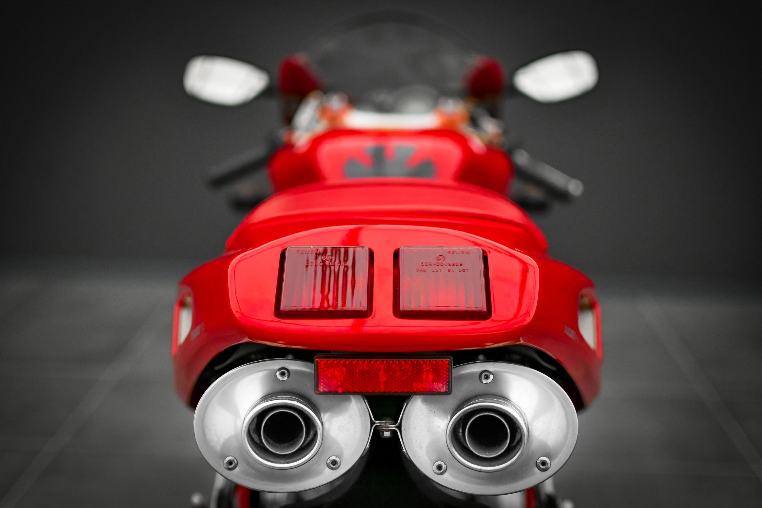 Ducati 996s rear