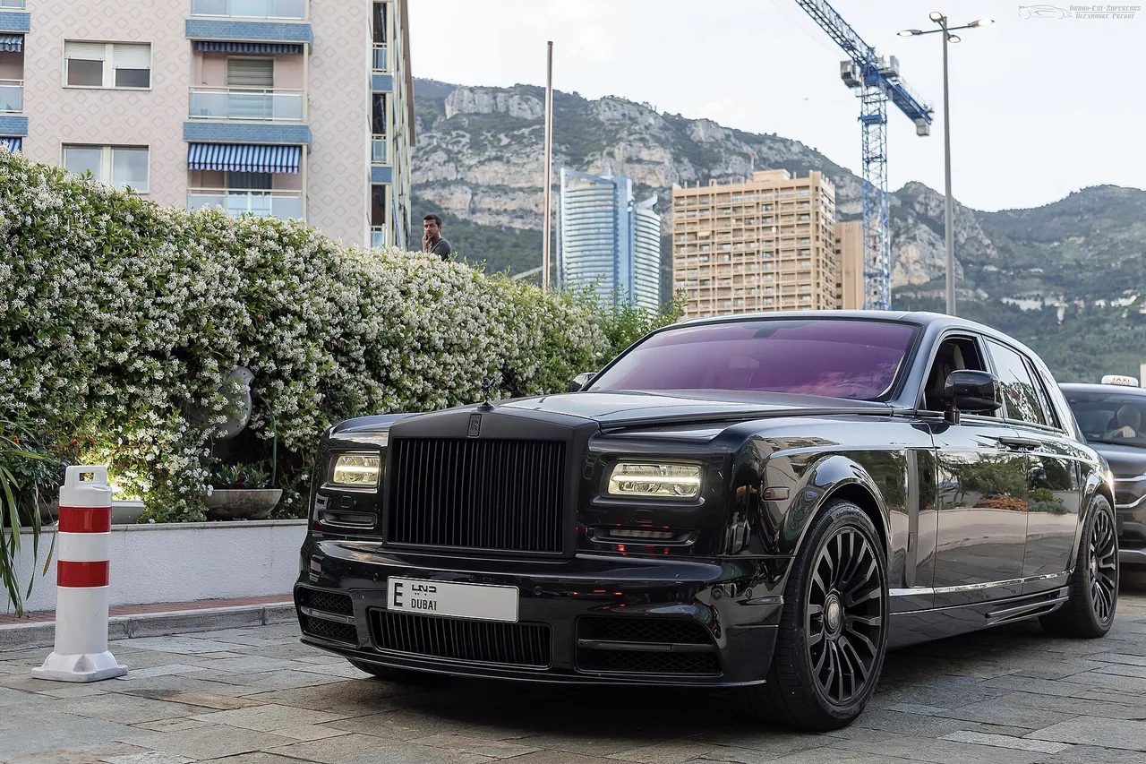Black Rolls-Royce Phantom Series II Mansory Conquistador parked on a street