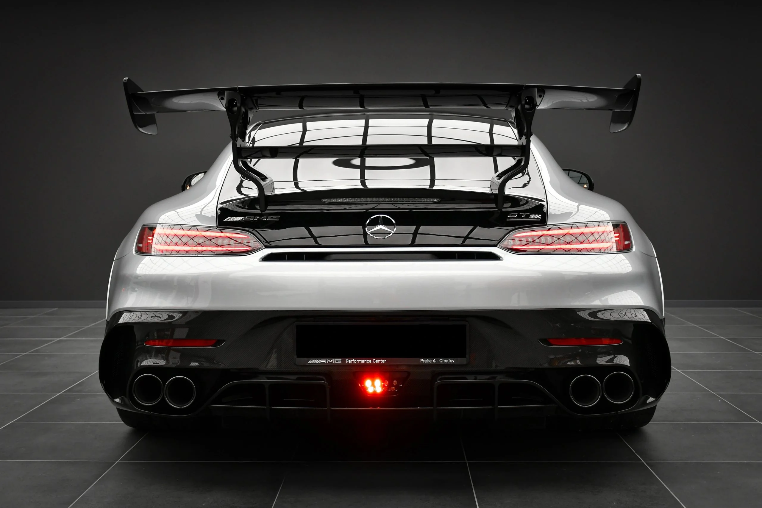 Mercedes-AMG GT Black Series front three-quarter view