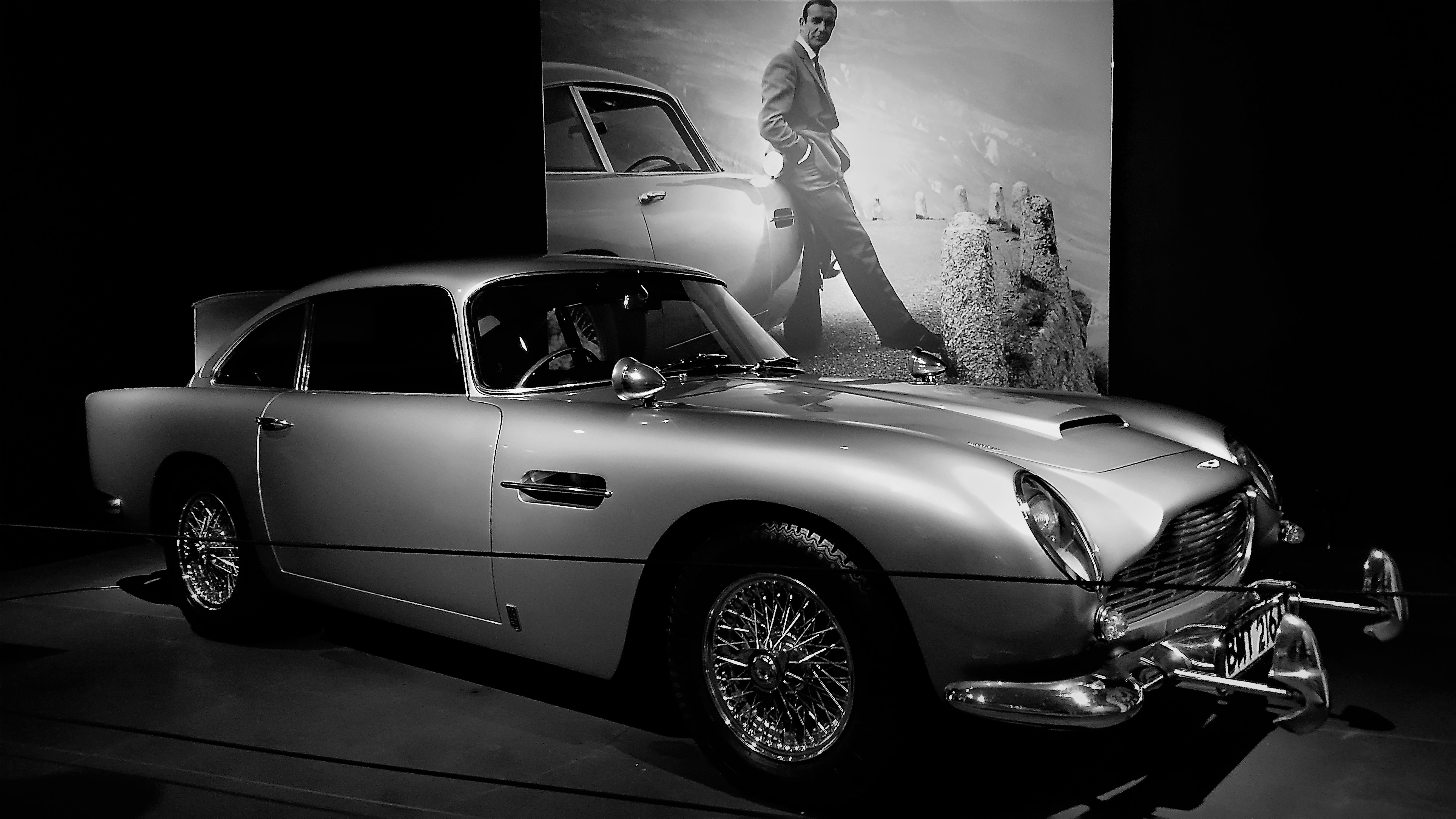 Silver Birch Aston Martin DB5 from James Bond Goldfinger