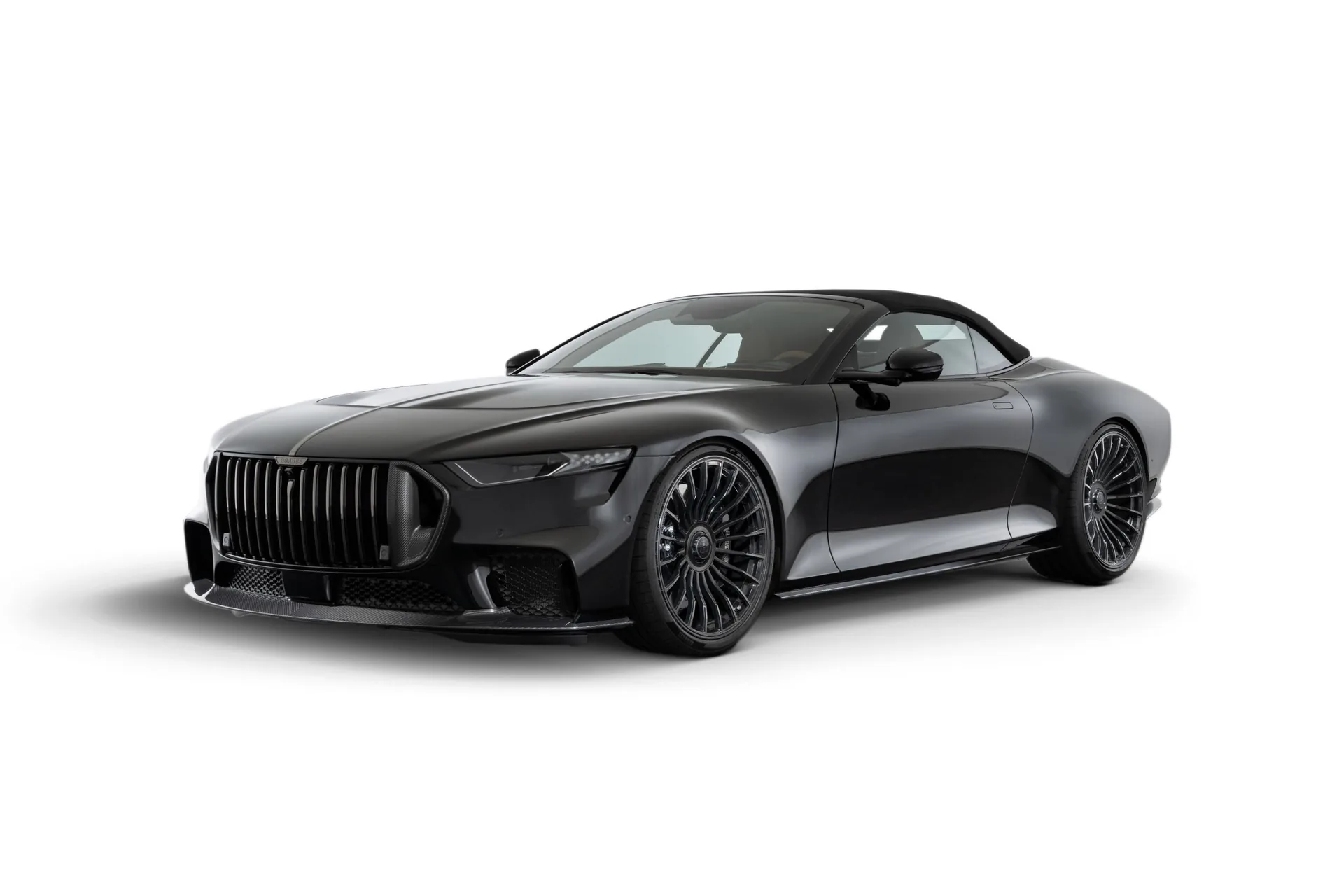 Brabus Bodo Cabriolet debuts at The Quail Monterey Car Week 2026, 1,000 PS twin-turbo V12 on Aston Martin Vanquish, 15-second soft top, 77 units
