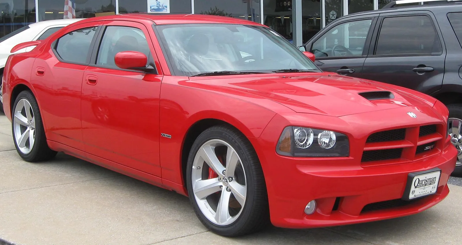 Dodge Charger SRT8, the model Dom Toretto and Brian O’Conner use for the vault heist in Fast Five