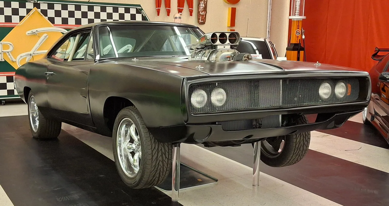 Screen-used 1970 Dodge Charger R/T from Fast & Furious (2009) and Fast Five at the Rodz & Bodz Movie Car Museum auction, August 2025
