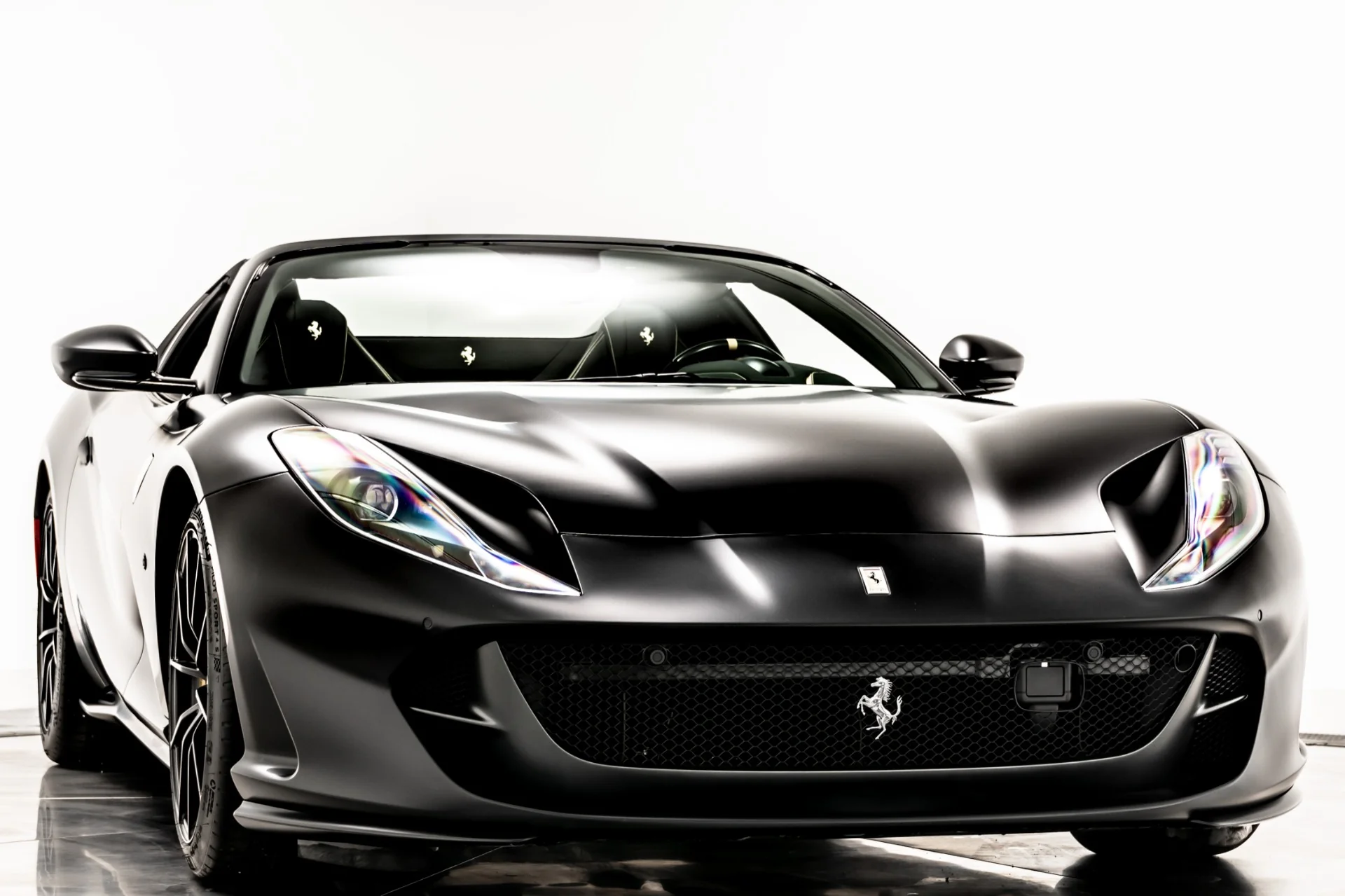 Ferrari 812 GTS Nero Opaco — the last naturally aspirated V12 convertible