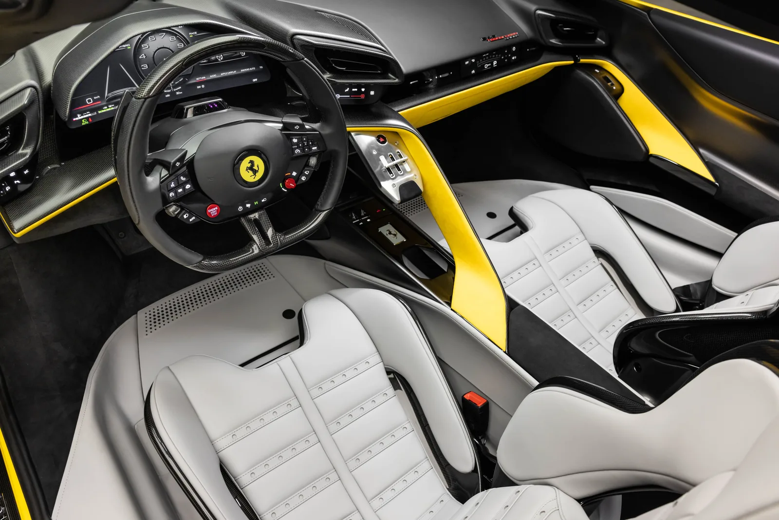 Ferrari 849 Testarossa Spider 2026 — convertible variant of the 1050 cv plug-in hybrid V8 flagship