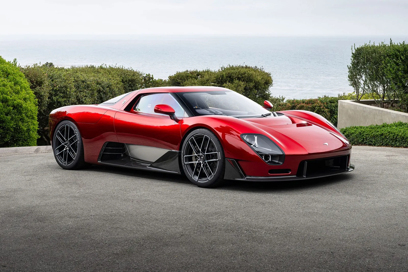 McLaren McL 6GT press studio side view for Monterey Car Week 2026 debut
