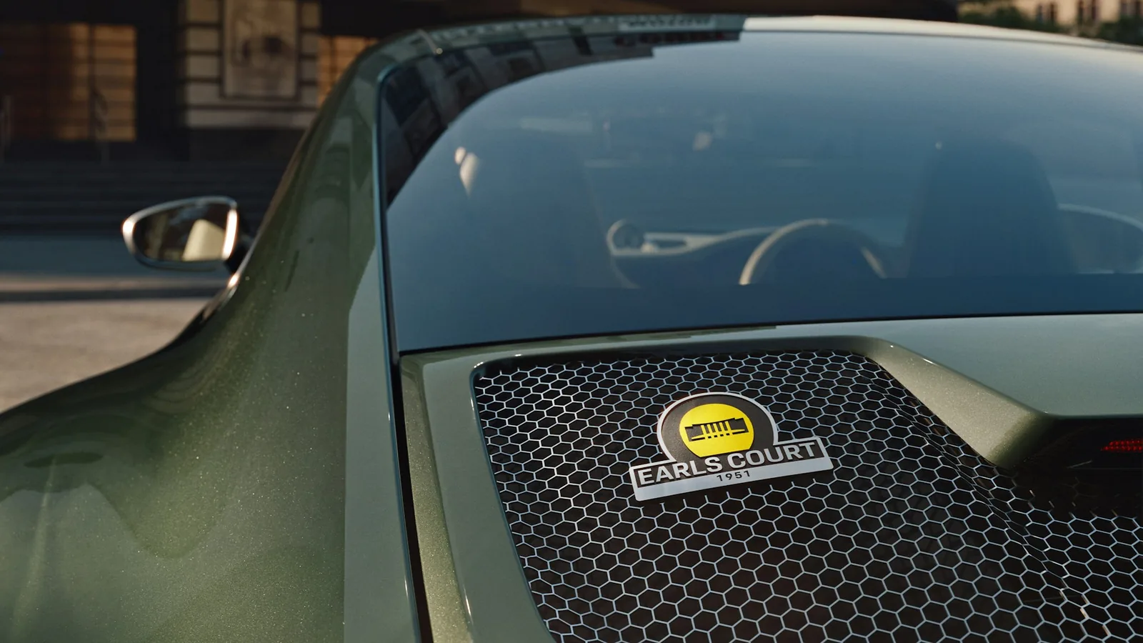 Porsche 911 GT3 Earls Court 51 Edition rear badge and stainless steel engine cover grille