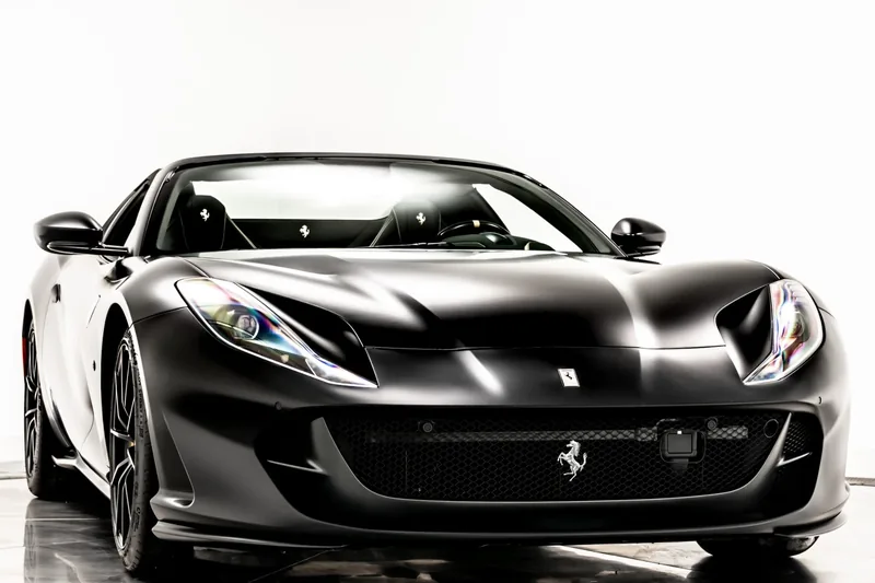 Ferrari 812 GTS Nero Opaco — the last naturally aspirated V12 convertible