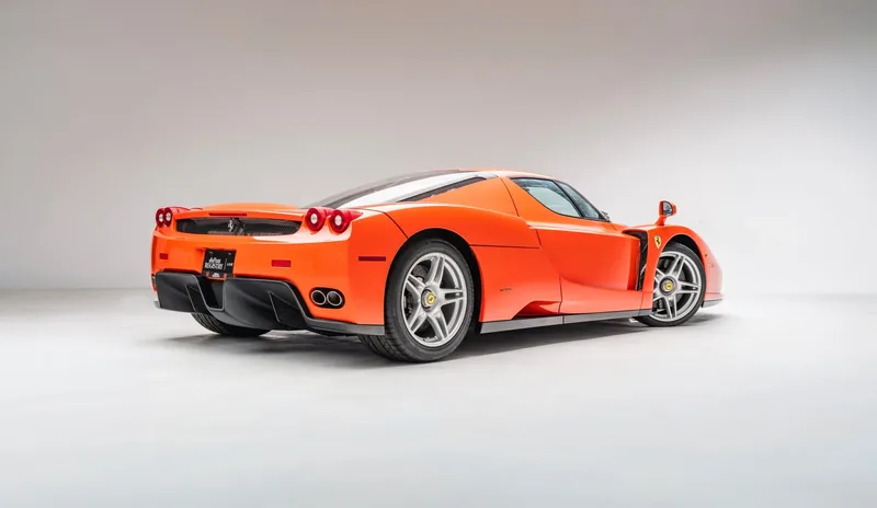Ferrari Enzo in Rosso Dino — the one-of-one example that set a $13 million online auction world record