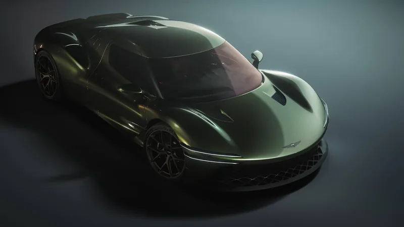 Genesis Magma GT Concept in metallic green — mid-engine luxury grand tourer revealed at Le Mans