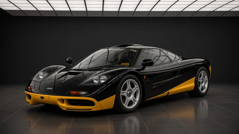1996 McLaren F1 chassis 063, standard road car, front three-quarter, no rear wing