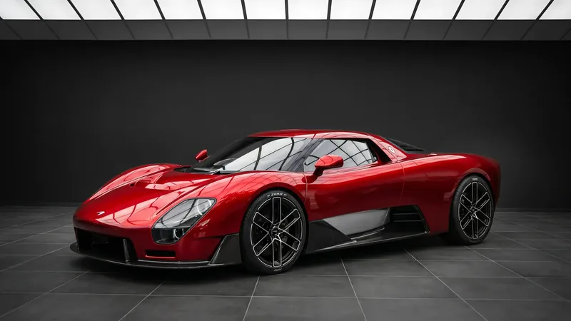 McLaren McL 6GT concept front three-quarter view revealed at Monterey Car Week 2026, first manual McLaren since the F1