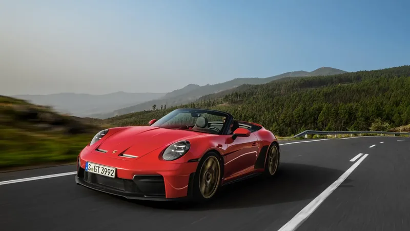 Porsche 911 GT3 S/C Sport Cabriolet — the first open-top GT3 in history