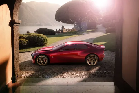 Alfa Romeo Cuorerosso: 2.9 V6 Hybrid Concept Revealed