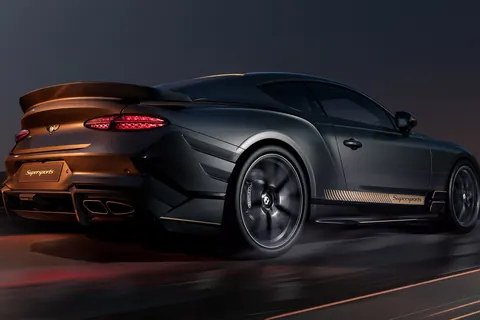 Bentley Continental Supersports — 657 HP, Rear-Wheel Drive, Pure ICE