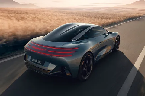 Peugeot RCZ Vision: 500 hp Electric Coupé, 600 km Range