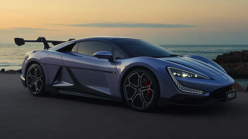 Yangwang U9 quad-motor electric hypercar — 1,287 HP, 309 km/h top speed, BYD flagship