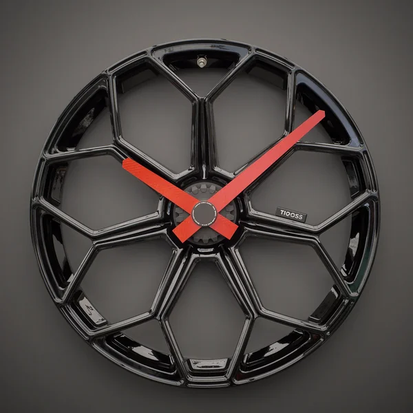 Series Aventador — Red carbon wall sculpture by TIQOSS